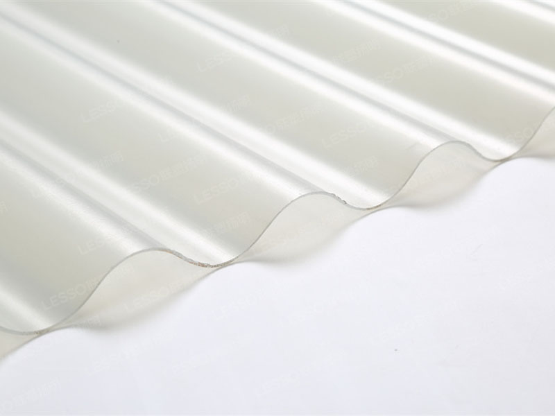 Transparent Anti Corrosion UPVC Roofing Sheet